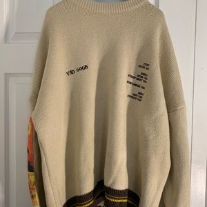 Beige Van Gogh Crewneck (X-Large)